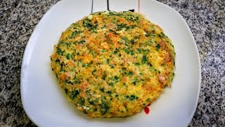 Tortilla de atún  Receta con atún muy fácil [upl. by Gretel950]