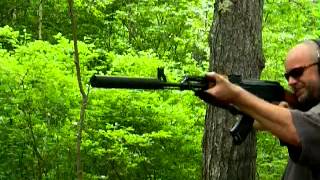 Shooting a Suppressed AK47 High Speed Video [upl. by Hannej945]