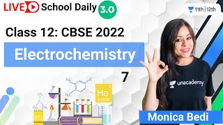 Class 12  Electrochemistry  Lecture7  Chemistry  Unacademy Class 11amp12  Monica Bedi [upl. by Perr197]