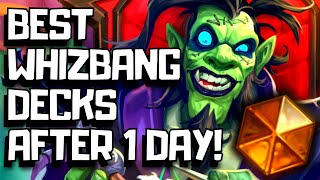 Best Hearthstone Decks In Whizbang After Day 1 [upl. by Etsyrk]