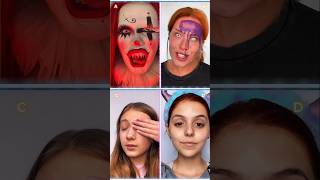 TikTok Makeup Trend  Circus 🤡 Pt7  📌Pinned your comment  makeup transition [upl. by Sheri]