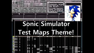 Sonic Simulator Test Maps Theme  A Dash for Freedom Fabian Del Priore [upl. by Avle99]