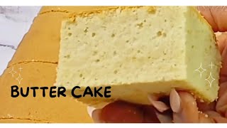 Easy amp Soft Butter Cake RecipeHOW TO PREPARE BUTTER CAKE [upl. by Latsyrc]