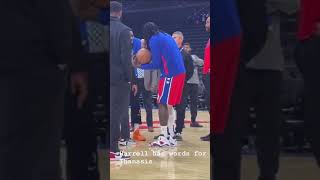 Montrezl had SOME WORDS for Thanasis shorts [upl. by Surtimed728]