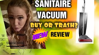 REVIEW AND BUILDING SANITAIRE VACUUM 🧐😱😦LETS GO [upl. by Scrivens867]