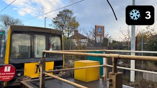 Tyne and Wear Metro Rail Head Treatment Train at Fawdon [upl. by Nolat]