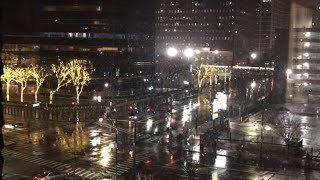 Snowstorm strikes NYC  NJ LIVE [upl. by Nyleve971]