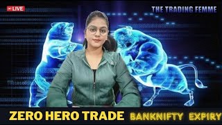 LIVE TRADING  31 JAN  BANKNIFTY EXPIRY  ZERO HERO TRADE [upl. by Margareta]