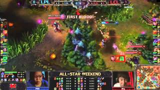 HD362 Grande finale All Star Show  Chine vs Corée  Game 2 [upl. by Loresz533]