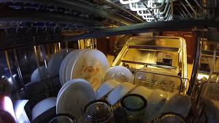 Whirlpool TotalCoverage Dishwasher  Full Load Interior View [upl. by Fulviah]