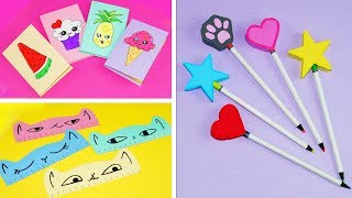 3 DIY School Supplies  Easy DIY Paper crafts ideas [upl. by Ellary]