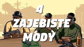 4 ZAJEBISTE MODY DO GTA SAN ANDREAS [upl. by Mchenry]