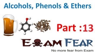 Chemistry Alcohol Phenol amp Ether part 13 Alcohol Chemical Properties CBSE class 12 XII [upl. by Dayle]