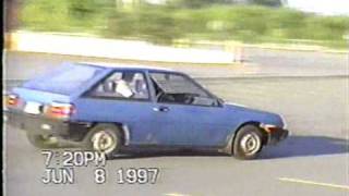 Dodge Colt E 1986 Burnout Cool [upl. by Amada]