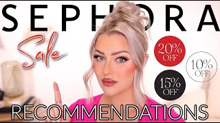 SEPHORA SALE RECOMMENDATIONS HOLIDAY 2023 [upl. by Yahsed429]