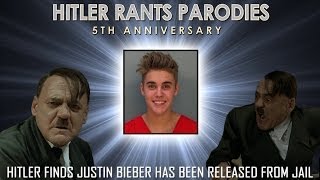 Hitler finds out Justin Bieber has been released from jail [upl. by Ayotol]