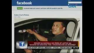 24oras Driver na nagsauli ng pera at laptop na naiwan sa taxi hinahangaan sa internet [upl. by Elokkin]