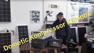 Smarte Dometic KompressorKühlbox im Solarbetieb [upl. by Lleda]