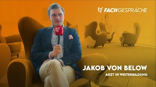 Die Weiterbildung zum Facharzt für Augenheilkunde – Fachgespräch mit Jakob von Below [upl. by Ienttirb]