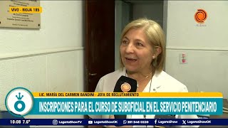 Están abiertas las inscripciones para curso de suboficiales del servicio penitenciario [upl. by Nivlak]