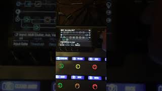 Using the line 6 Helix Aux input to play backing tracks [upl. by Suirtimid]