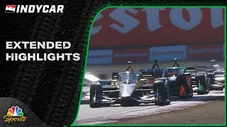 IndyCar Series EXTENDED HIGHLIGHTS Firestone Grand Prix of Monterey  62324  Motorsports on NBC [upl. by Seyler126]