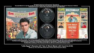 1964 RCA Little Egypt Remake AO Take 21 Movie Master with CountIn Elvis Presley [upl. by Mettah]