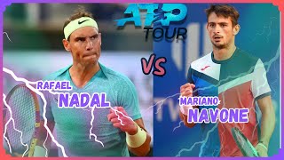 Rafael Nadal vs Mariano Navone  ATP Bastad [upl. by Chasse270]