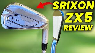 Srixon ZX5 MK II Irons Review Best Players Distance Irons Long Accurate [upl. by Sesom]