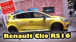 Nouvelle Renault Clio RS16 [upl. by Lipcombe194]