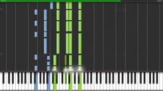 ДДТ  ДождьPiano Synthesia cover [upl. by Yadahs]