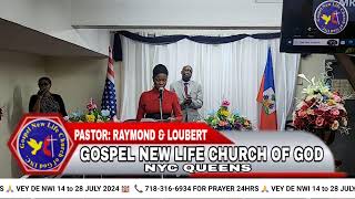 wwwgospelnewlifecom 🇭🇹 gospelnewlifechurchofgodgmailcom ☎️ for prayer🙏 7183166934 🇺🇸 [upl. by Rentschler]