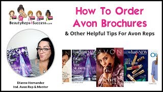 How To Order Avon Brochures amp Backorder From Past Campaigns – For Avon Reps [upl. by Moureaux]