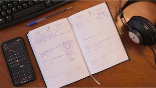 Como organizo minha vida usando uma agenda [upl. by Nosna]