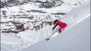 Valle Nevado Ski Resort Live – La Fourchette [upl. by Anilosi]