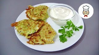 ОБАЛДЕННЫЕ ОЛАДЬИ из КАБАЧКОВ и КАПУСТЫ  Fritters from courgettes [upl. by Donella]