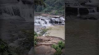 Lakhaniya Dari waterfall 🫣nature mountains waterfall minivlog [upl. by Gintz]