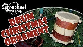 2018 Gatton CNC Christmas Challenge  Drum Ornament [upl. by Nnybor]