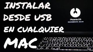 INSTALL PHOENIX OS ON MACBOOK 2020 USING USB [upl. by Adnyc]