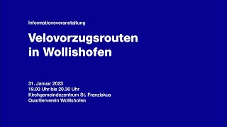 Informationsveranstaltung in Wollishofen [upl. by Gerard]