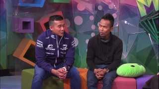 MeleTOP  Temu Bual Bersama Aaron Aziz amp Shuib Sepahtu 180214 [upl. by Ruhtua382]