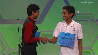 Two Winners in National Spelling Bee [upl. by Lewls]