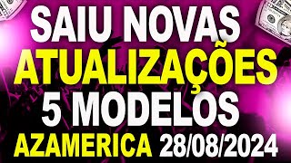 SAIU NOVAS ATUALIZAÇÕES PARA 5 MODELOS AZAMERICA  ATUALIZAÇÃO AZAMERICA28082024 AZAMERICA 2024 [upl. by Lennard]