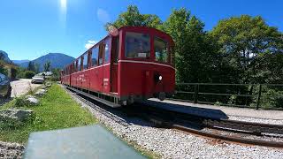 Schafbergbahn  Bergauf an der Ditlbachbrücke [upl. by Gigi121]