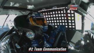 2009 NASCAR Martinsville Spring Race Sprint Cup radio recap HD [upl. by Sammons376]