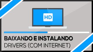 Baixando e Instalando os drivers PC com internet [upl. by Desi]