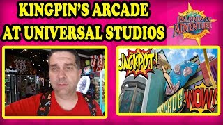 Claw Machines KingPins Arcade at Islands of Adventure Universal Studios Florida Fidget Spinners [upl. by Eelrahc582]