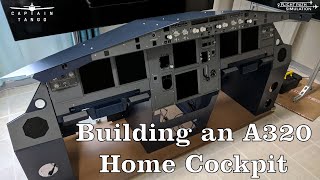 Building an A320 Home Cockpit  4 Months in less than 4 Minutes  Flight Simulator Setup [upl. by Sej]