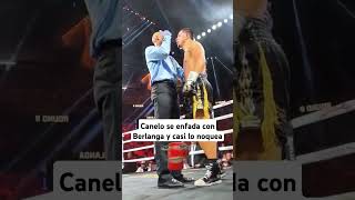 Canelo se enfada con Berlanga boxeo boxeomexicano Canelo caneloalvarez caneloberlanga [upl. by Misty306]