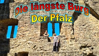 Zur Burgruine Lichtenberg der längsten Burg der Pfalz [upl. by Cho]